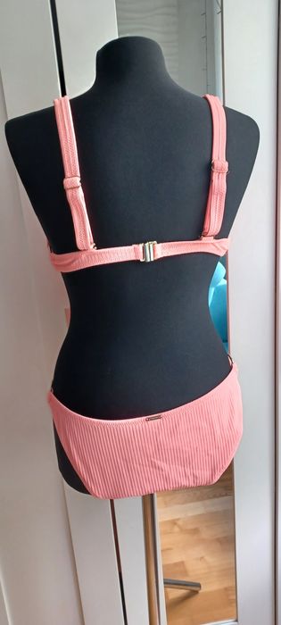 Strój kąpielowy 1-czesciowy morelowy r L Censored