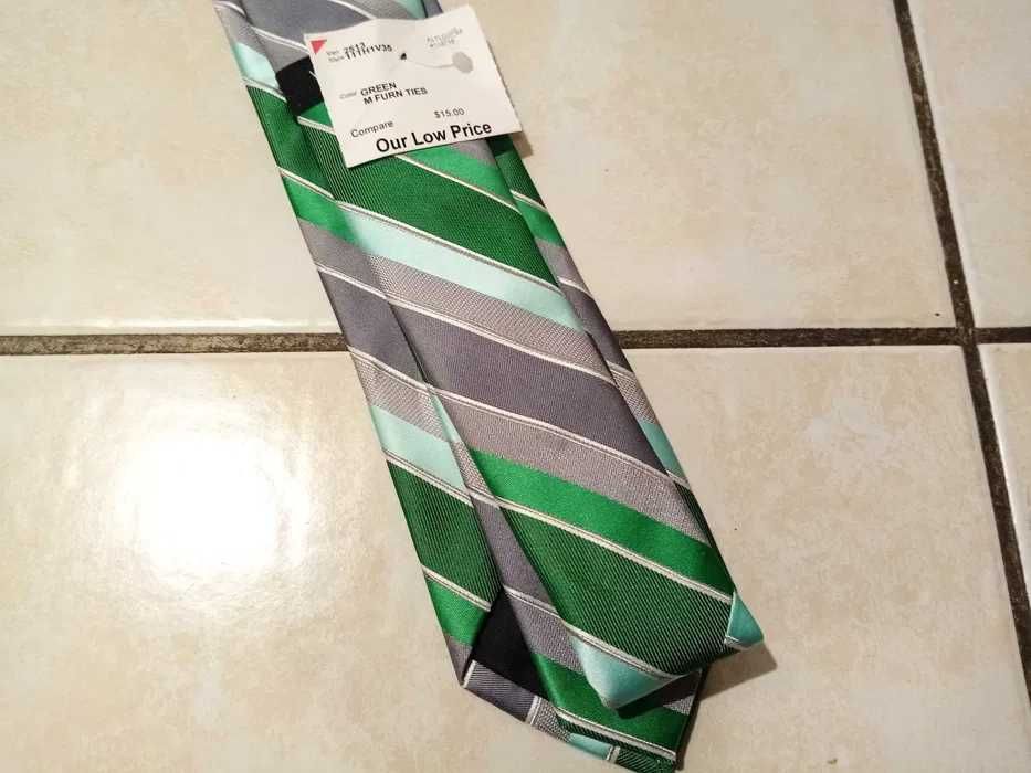 VAN HEUSEN USA - NOWY! z Metkami Krawat Męski