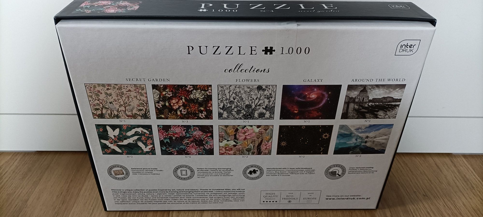 Puzzle 1000 kwiaty