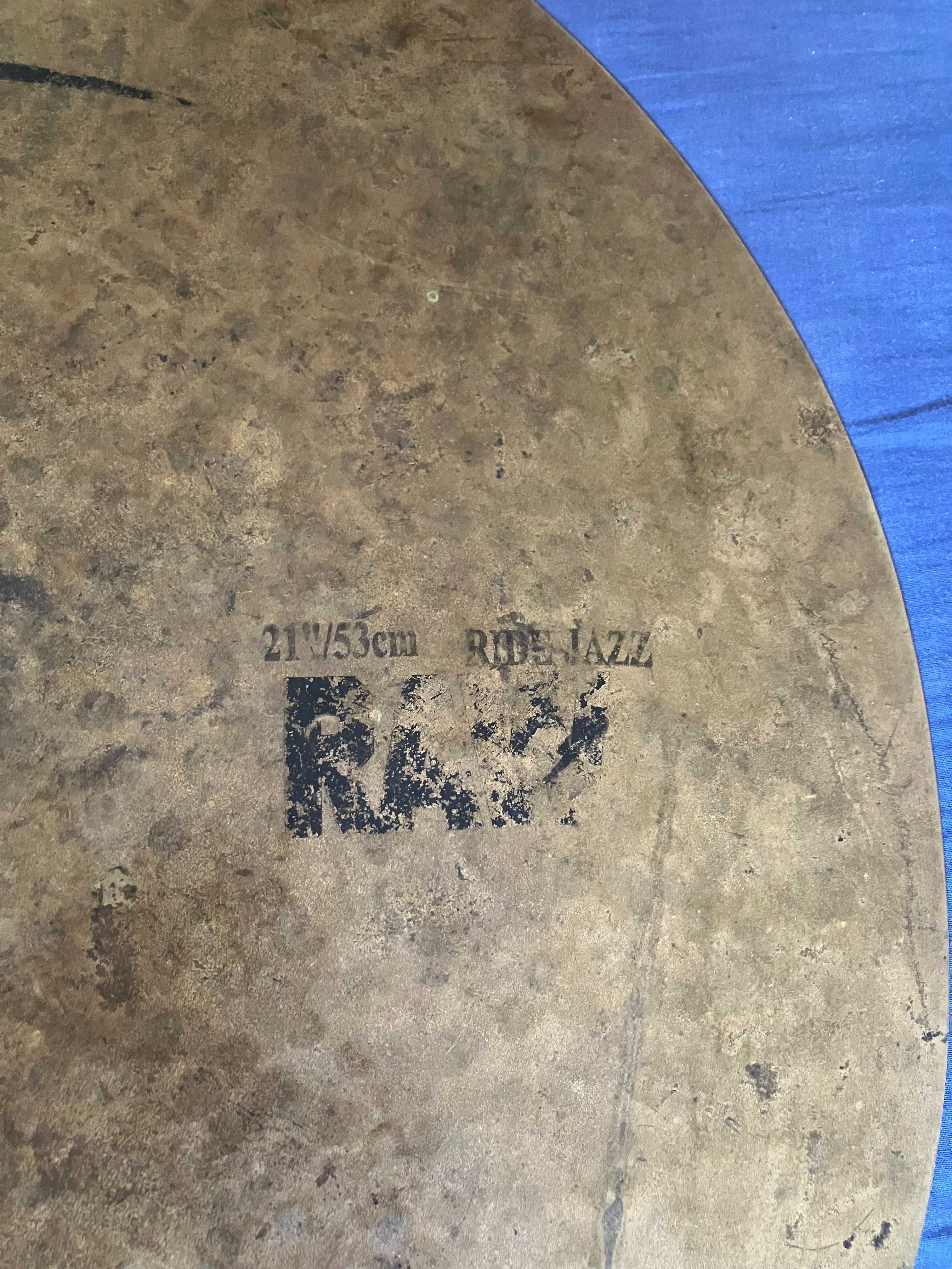 Zultan 21″ Raw Jazz Ride (usado, bom estado)