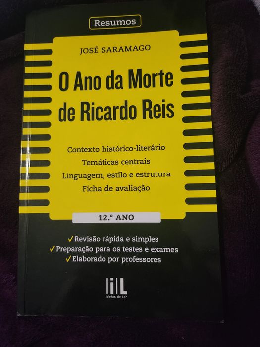 Livro de Resumos sobre "O ano da morte de ricardo reis"