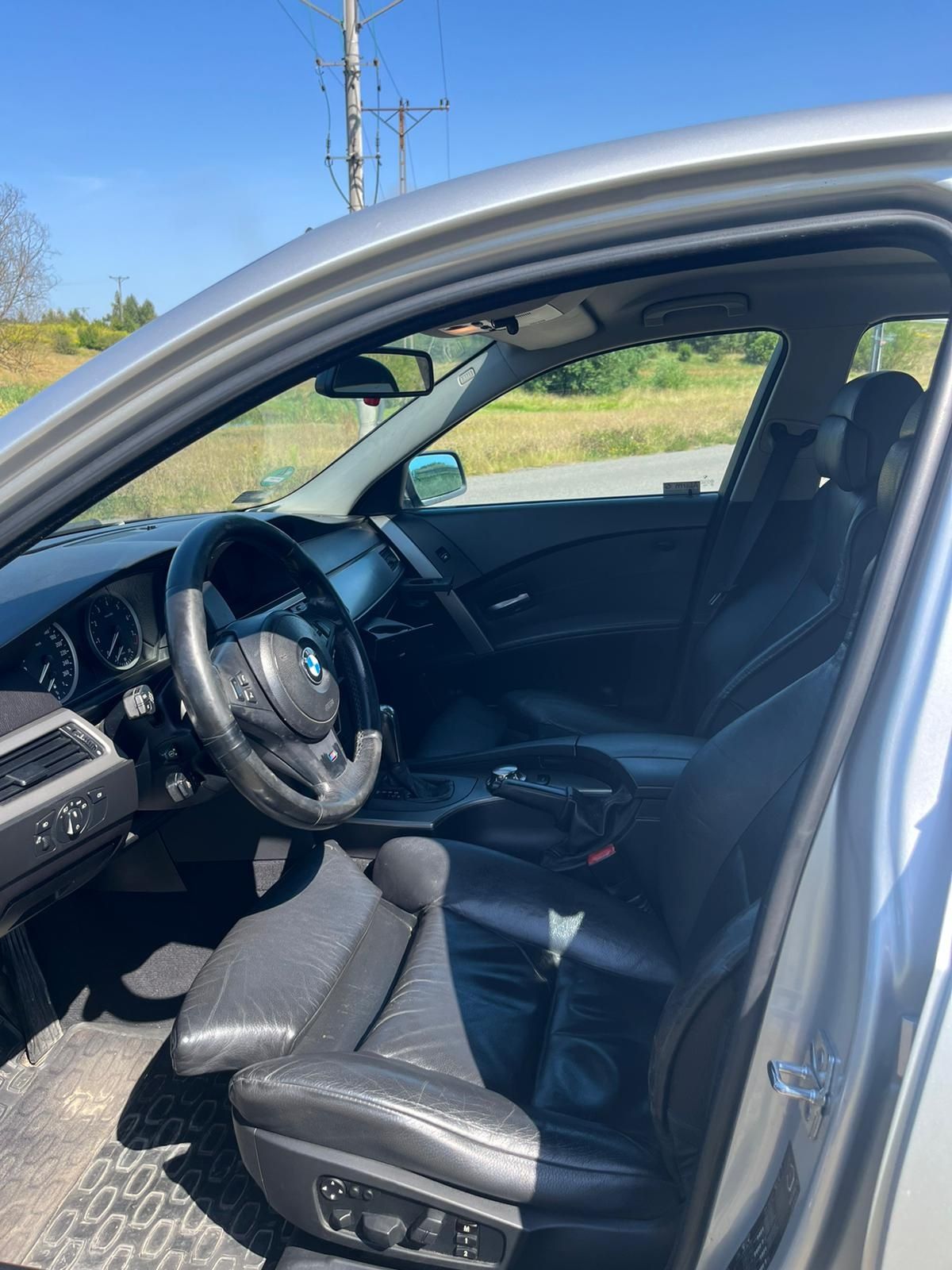 BMW e 60 2.5 218 km Benz gaz