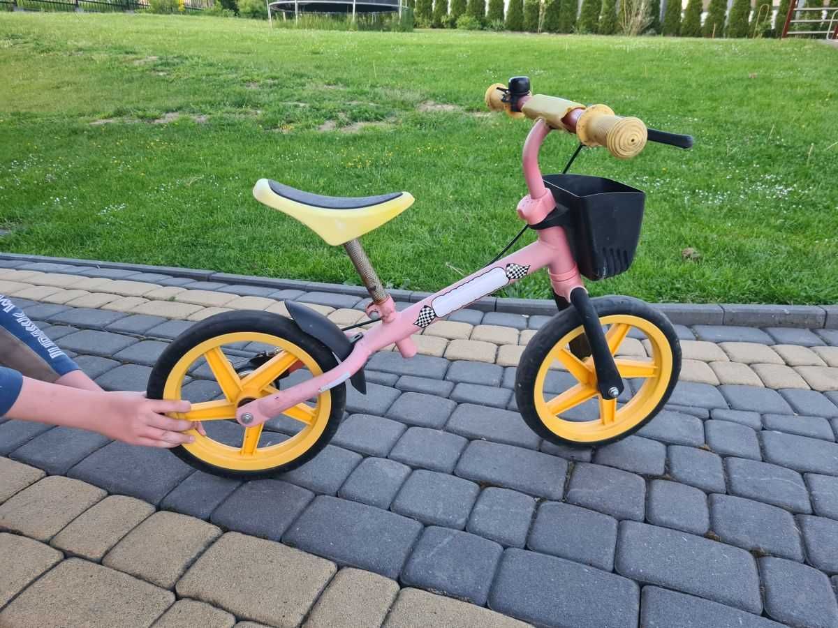 Rower rowerek biegowy koła 12 cali chłopiec dziewczynka