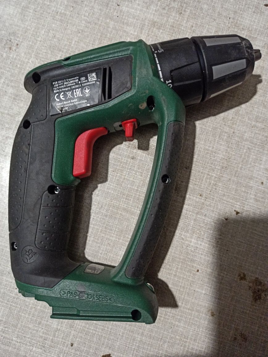 Акумуляторний шуруповерт Bosch PSB 18 LI-2, лобзик Bosch EasySaw 12