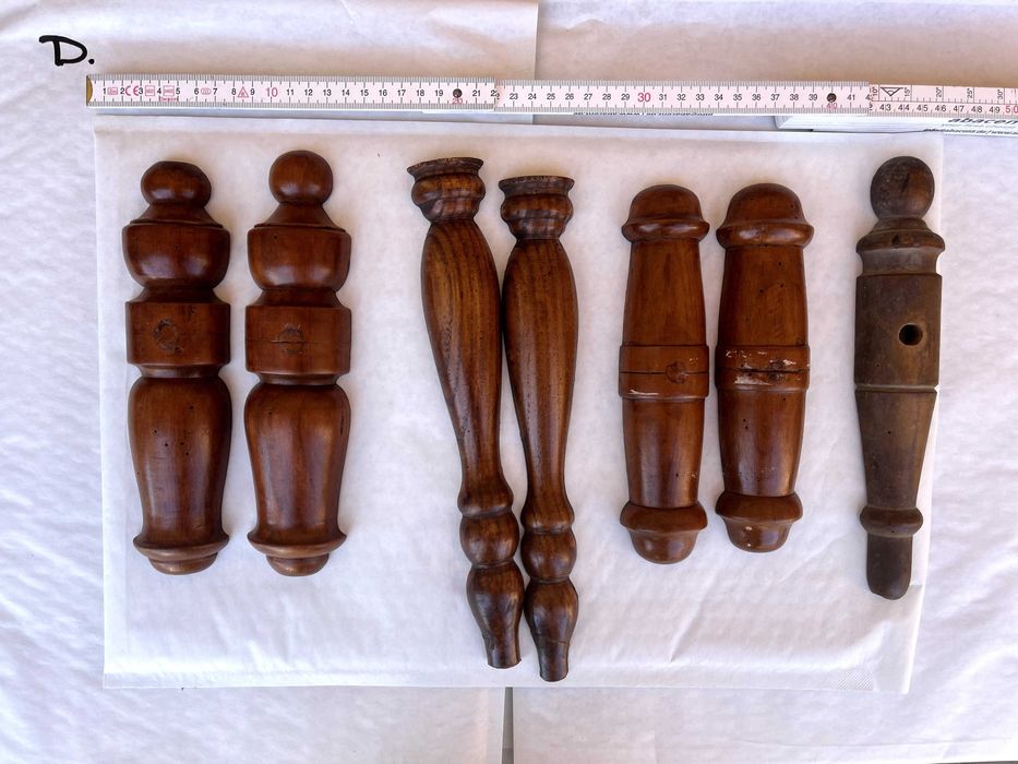 drewniane ozdobniki do dekoracji mebli, tralki