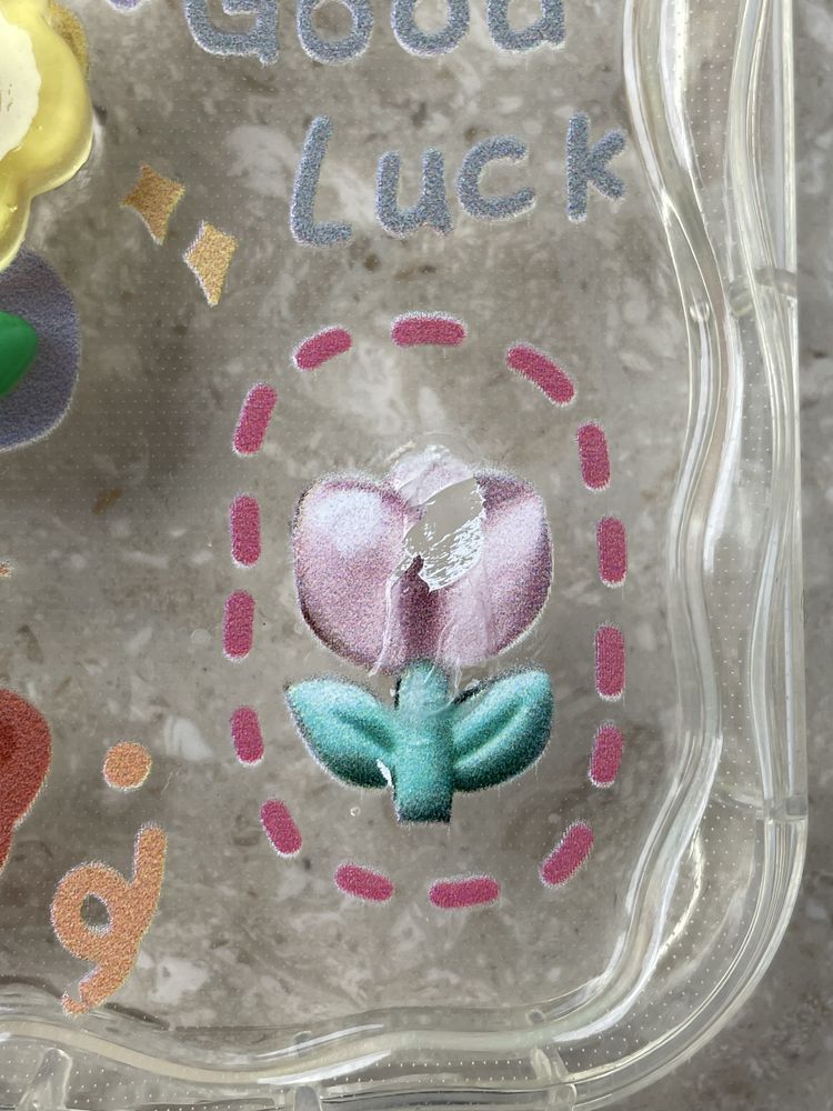 iPhone 12 gumowy różowy kolorowy case etui 3D brelok do telefonu