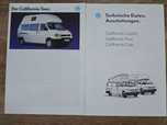 Prospekt VW T4 California Tour