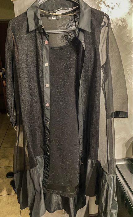 Стильна чорна сукня My Twins