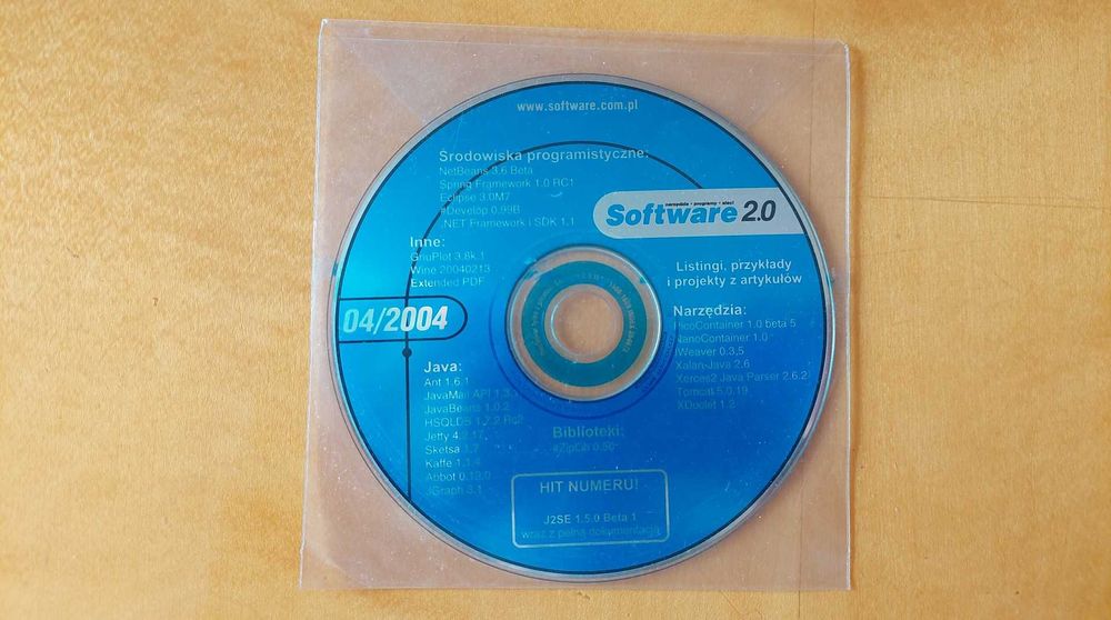 CD Software 2.0 04/2004