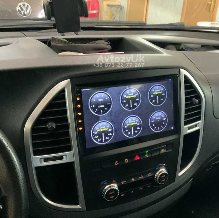 Android VITO Mercedes Benz VIANO W447 USB GPS Вито CarPlay Магнитола