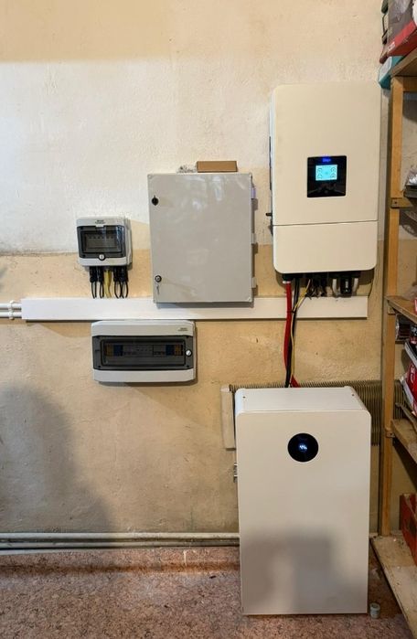 Turbina wiatrowa 6KW+ magazyn Deye 5KWH + fotowoltaika 1,8KW