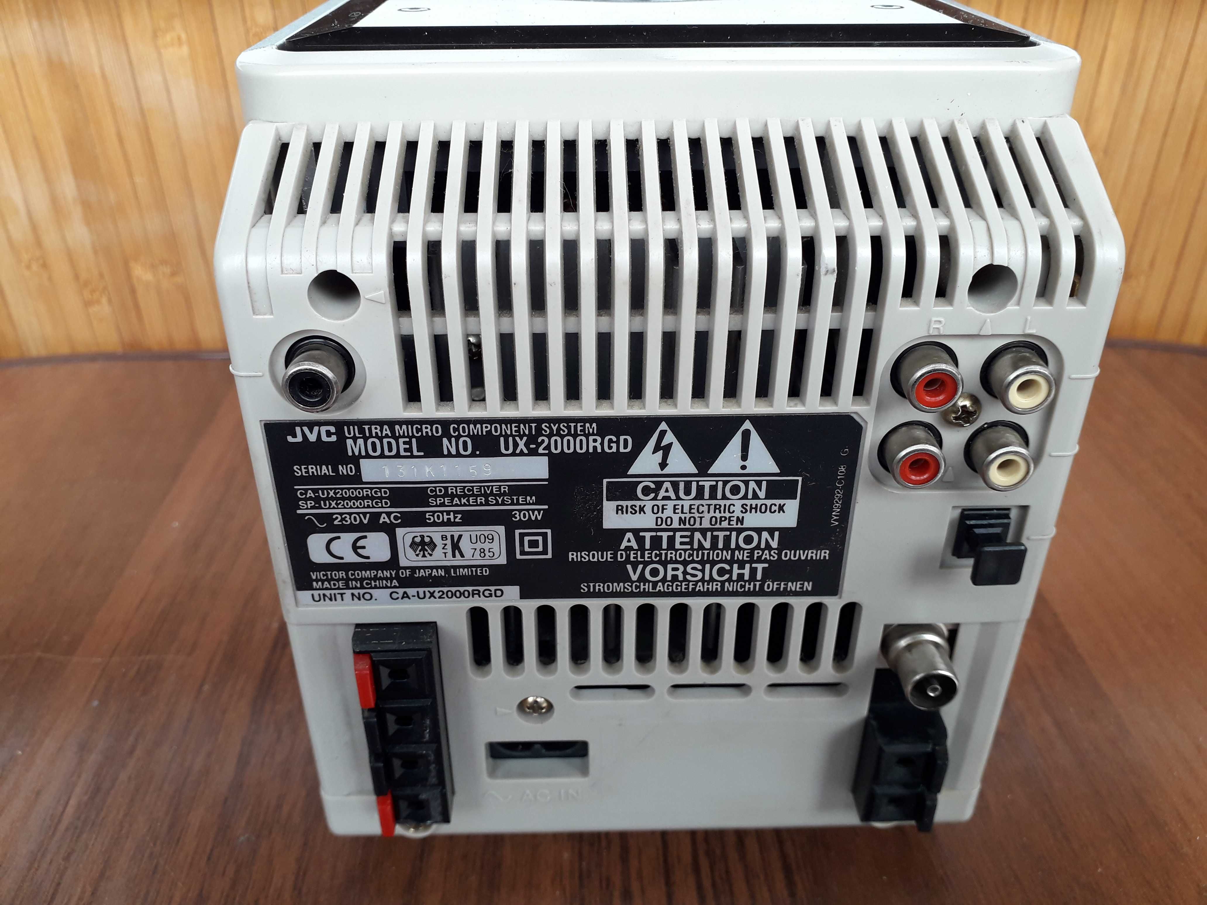 JVC UX 2000 RDG микросистема