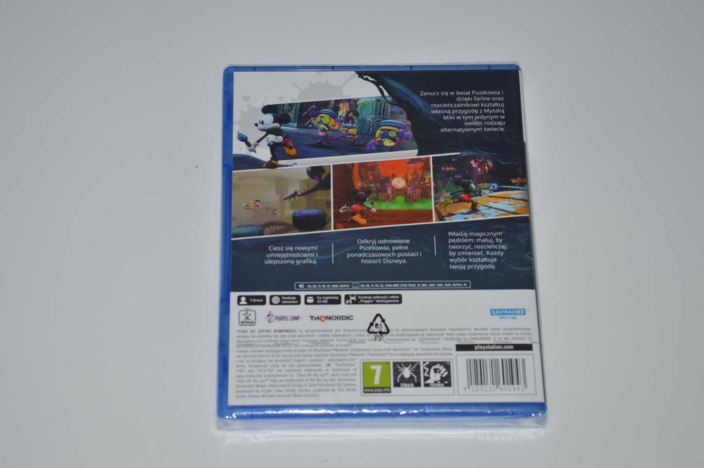 Disney Epic Mickey: Rebrushed PS5 PL Nowa Folia