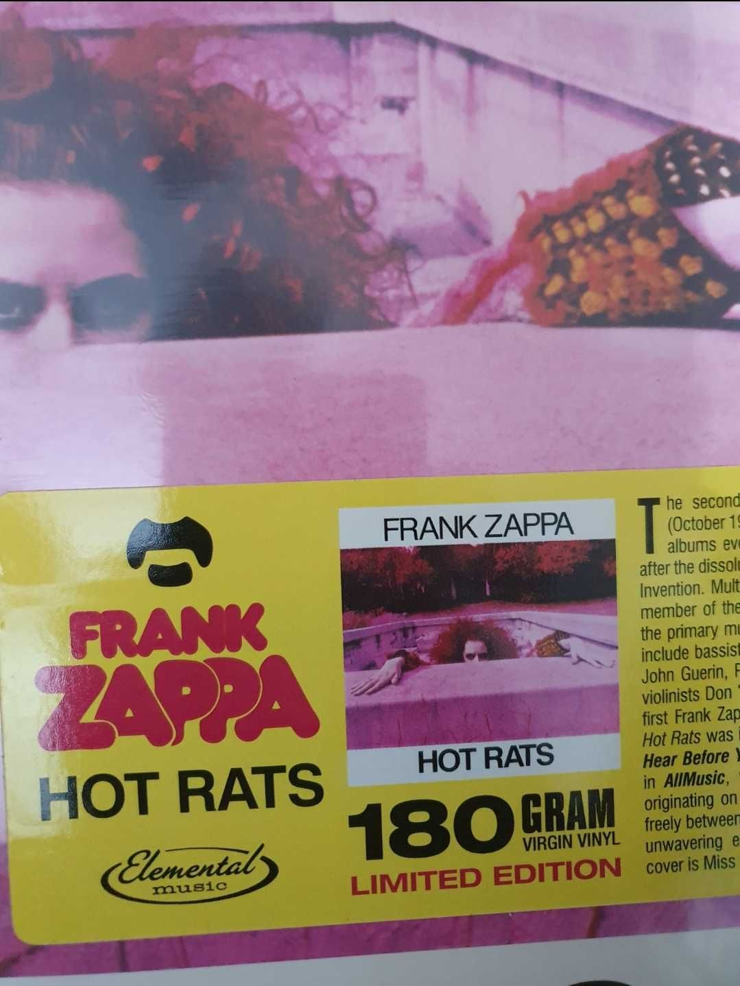 Frank Zappa  king Crimson novos selados