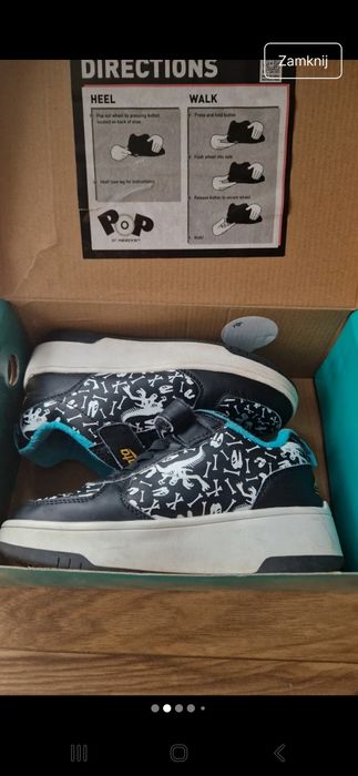 Butorolki Heelys Pop Buty dziecięce - butorolki atlantic r.  34 pop at