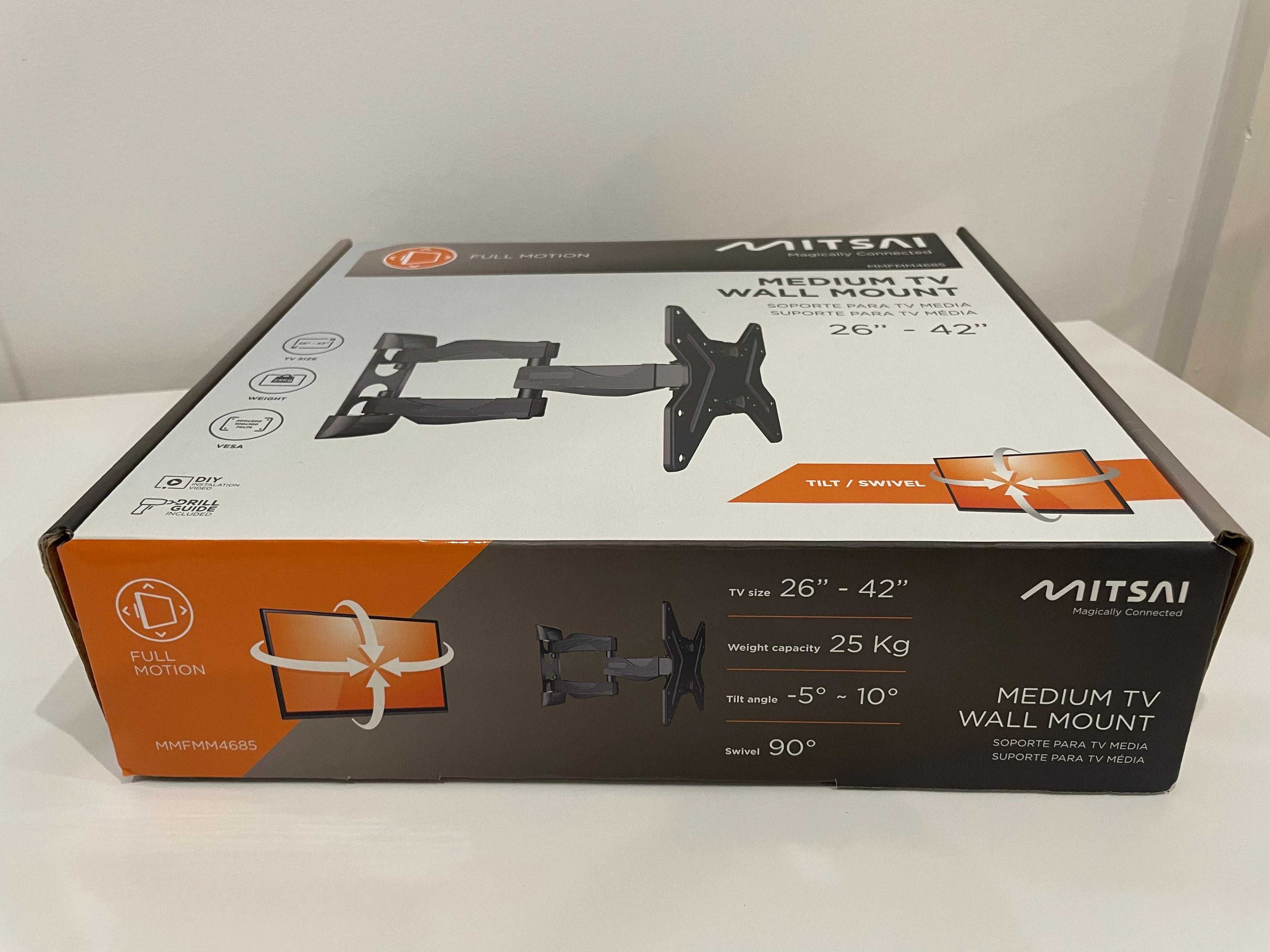 Suporte parede TV 24" a 42"