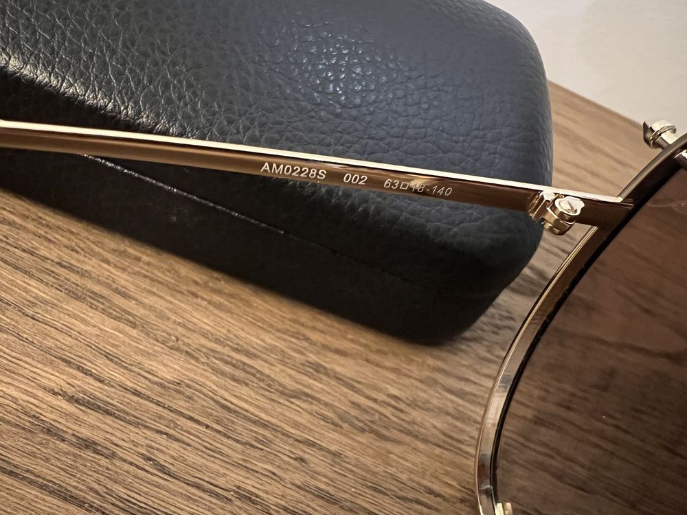 Okulary koty Alexander MCQUEEN, model Blanki Lipińskiej AM0228S 002