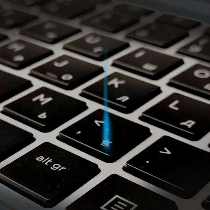 Лазерне гравіювання клавіатури українською / будь-які символи малюнки