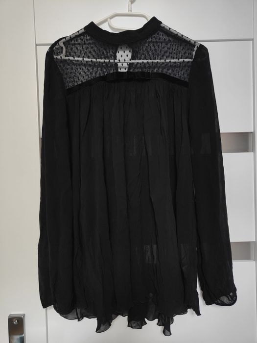 Bluzka siateczka czarna MaxMara XL/42