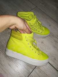 Buty Creepersy r. 38 Pieces cytrynowe trampki