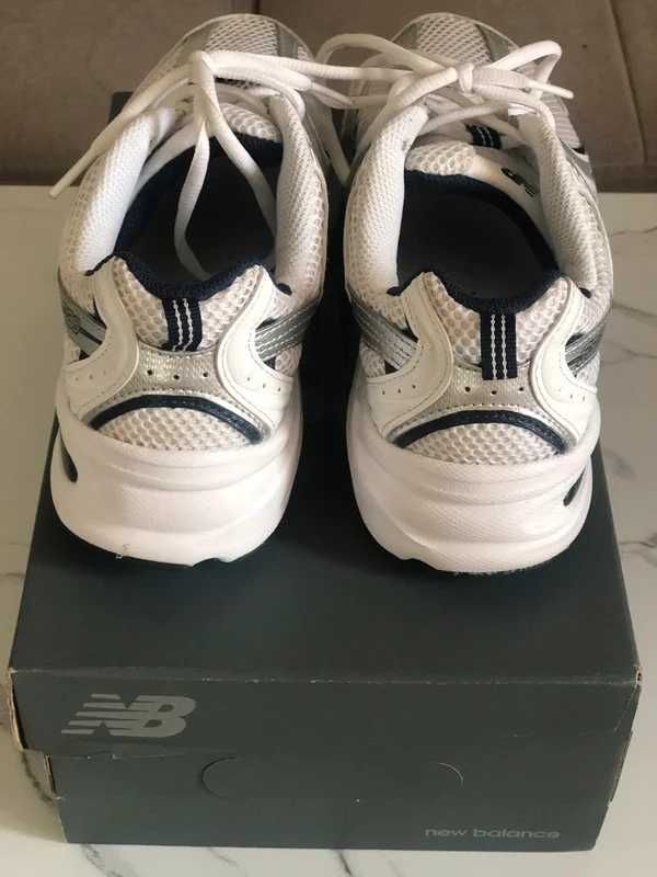 New Balance 530 White Silver Navy 36