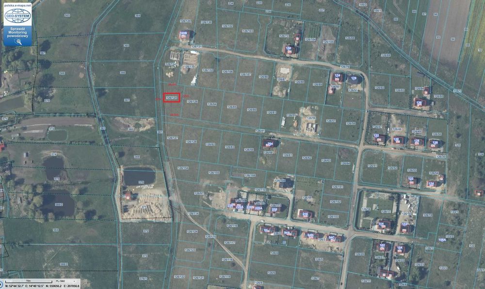 Działka budowlana DĘBNO ul. Chojeńska 1690m2 JESZCZE NOWSZA CENA