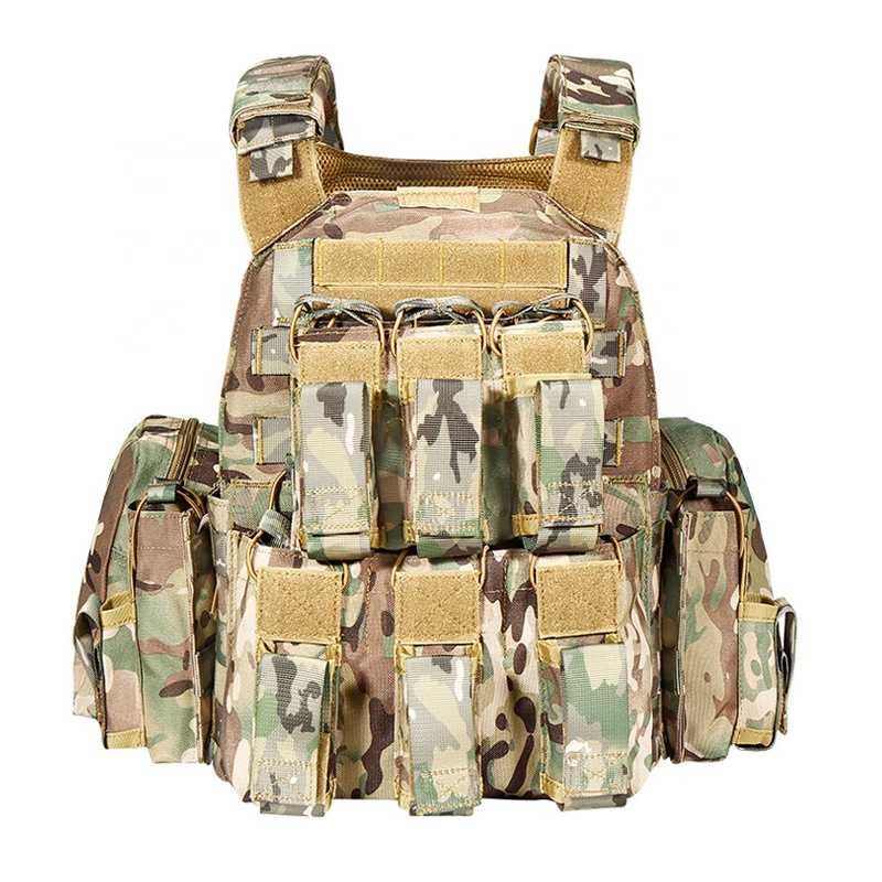 Плитоноска Yakeda VT-8024 з підсумками 6 штук (Plate Carrier KARGO)