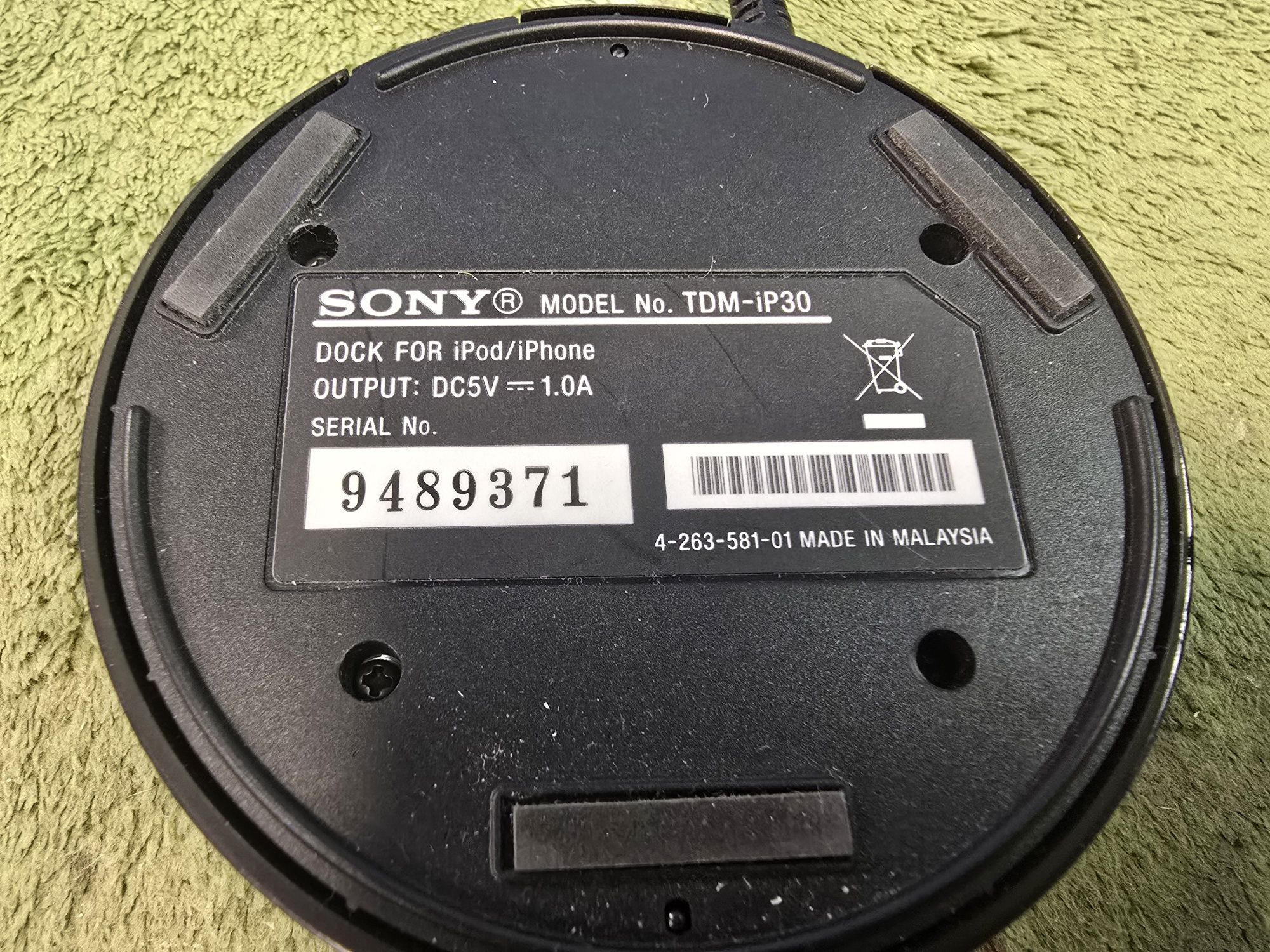 SONY stacja dokująca, ładowarka iPhone.