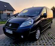 Fiat Scudo 9 osobowy climatronic czujnik parkowania tempomat