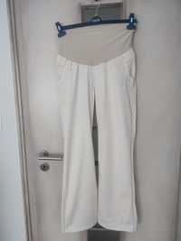 Spodnie ciążowe spodnie z pasem ciążowym prosta nogawka rozm M -L