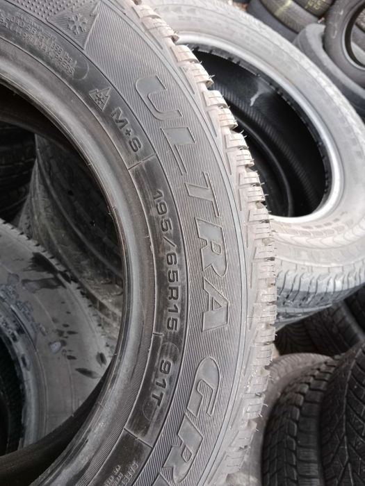 Opona używana zimowa 195/65R15 Goodyear Ultra Grip 6 1szt.