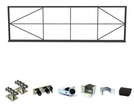 откатные ворота відкатні ворота розсувні