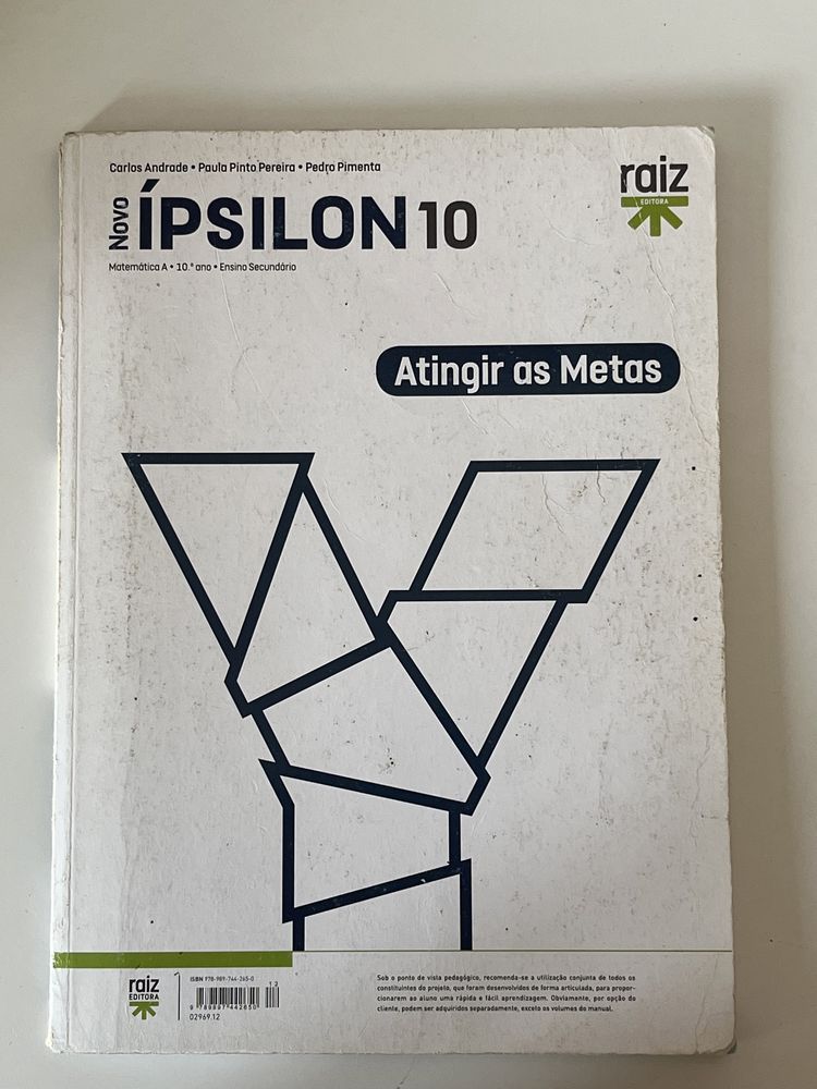 Ipsilon 10 - Matematica A 10º ano