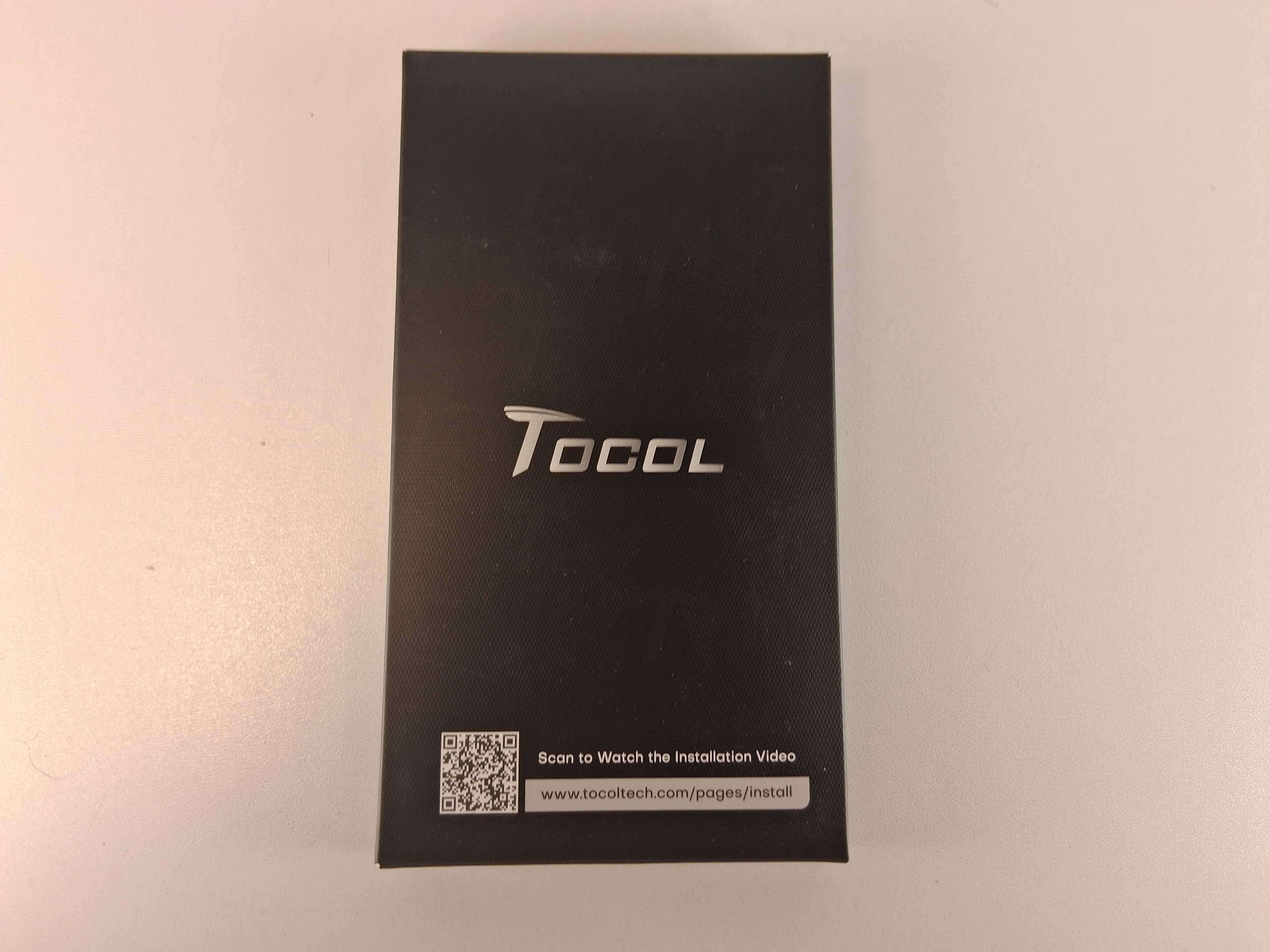 Y132 Zestaw Ochronny Tocol do iPhone 15 Szkło Etui Czarne Nowy