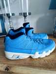 Buty Jordan 9  retro low IX niebieskie 40,5