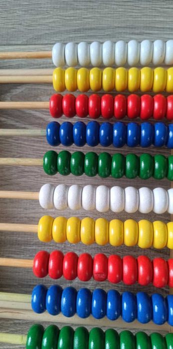 liczydło drewniane do nauki liczenia