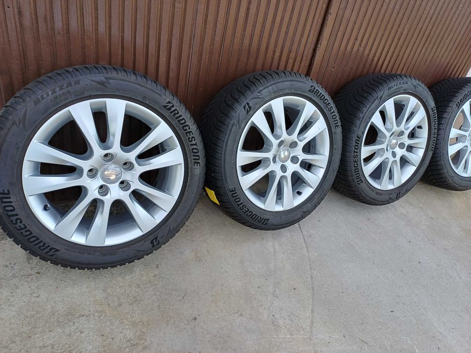 Koła zimowe Seat 17 7J ET39 225/50 R17 Bridgestone Blizzak LM005