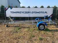 Przyczepa podłodziowa Neptun 5m 750KG mocna zestaw DOSTAWA raty