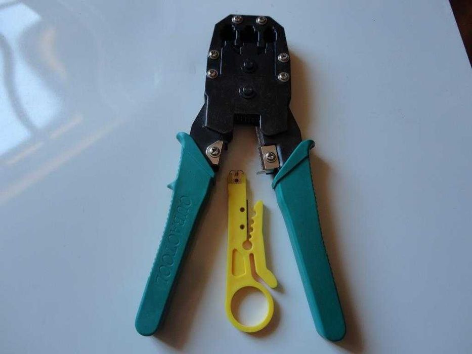 Alicate Cravar Fichas Rj10  Rj11 Rj45