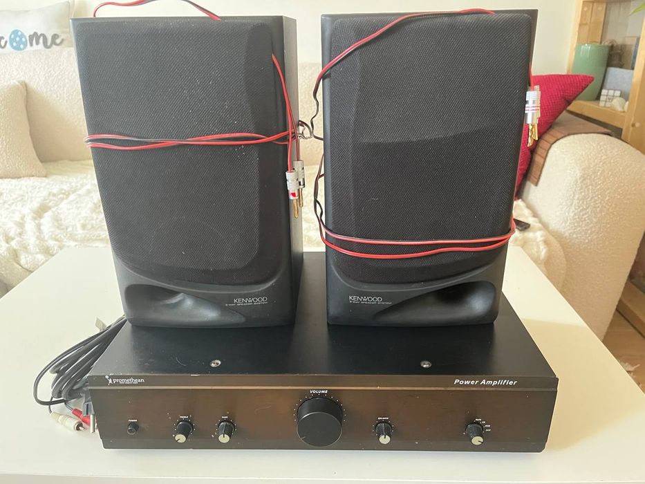Wzmacniacz Promethean AV-3016 + zestaw głośników Kenwood LS-C2