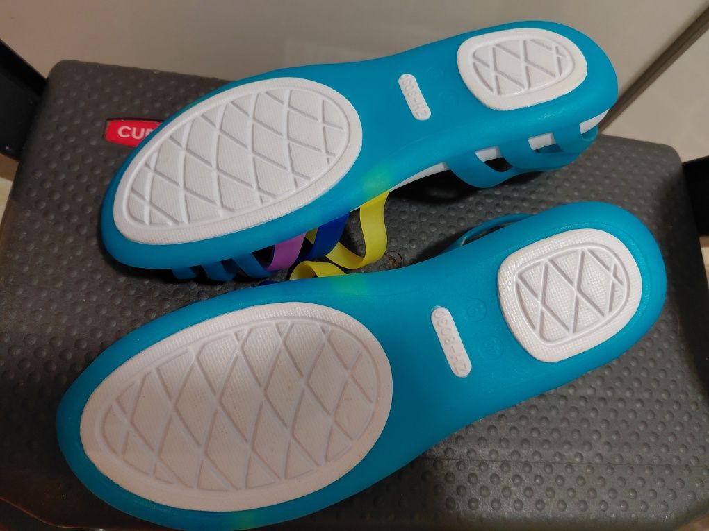 Sandały gumowe a la crocs 40