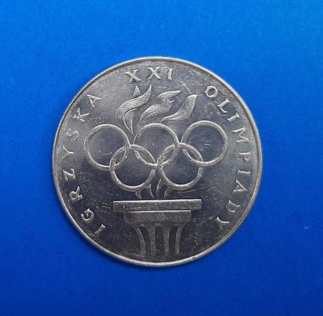 Polska 200zł Olimpiada Montreal 1976, piękny stan, srebro 0,625