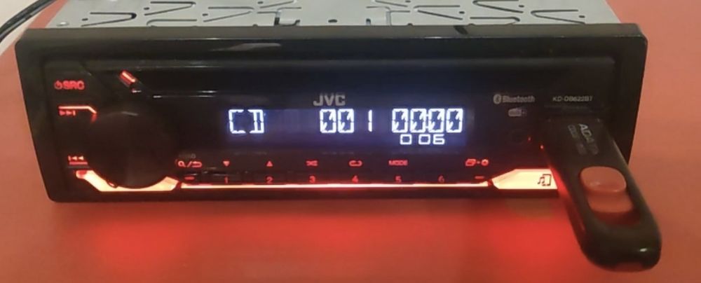 Автомагнитола JVC KD-DB622BT 2022 года