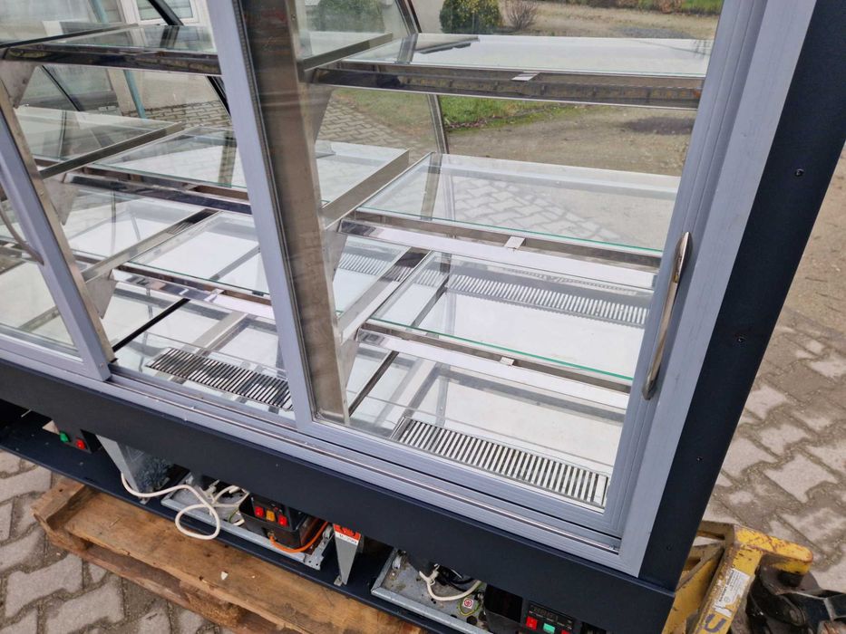 Witryna chłodnicza-cukiernicza 180cm -3 sztuki Chłodnia,lada,lodówka