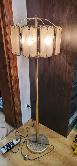 Sprzedam lampa podłogowa retro antyk zabytek do renowacji