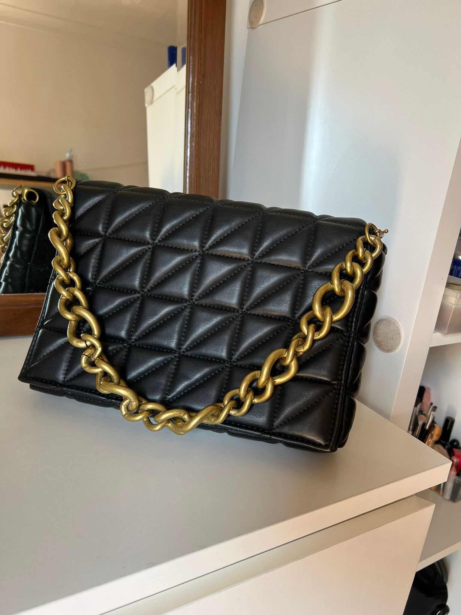 Bolsa Zara Nova Preta