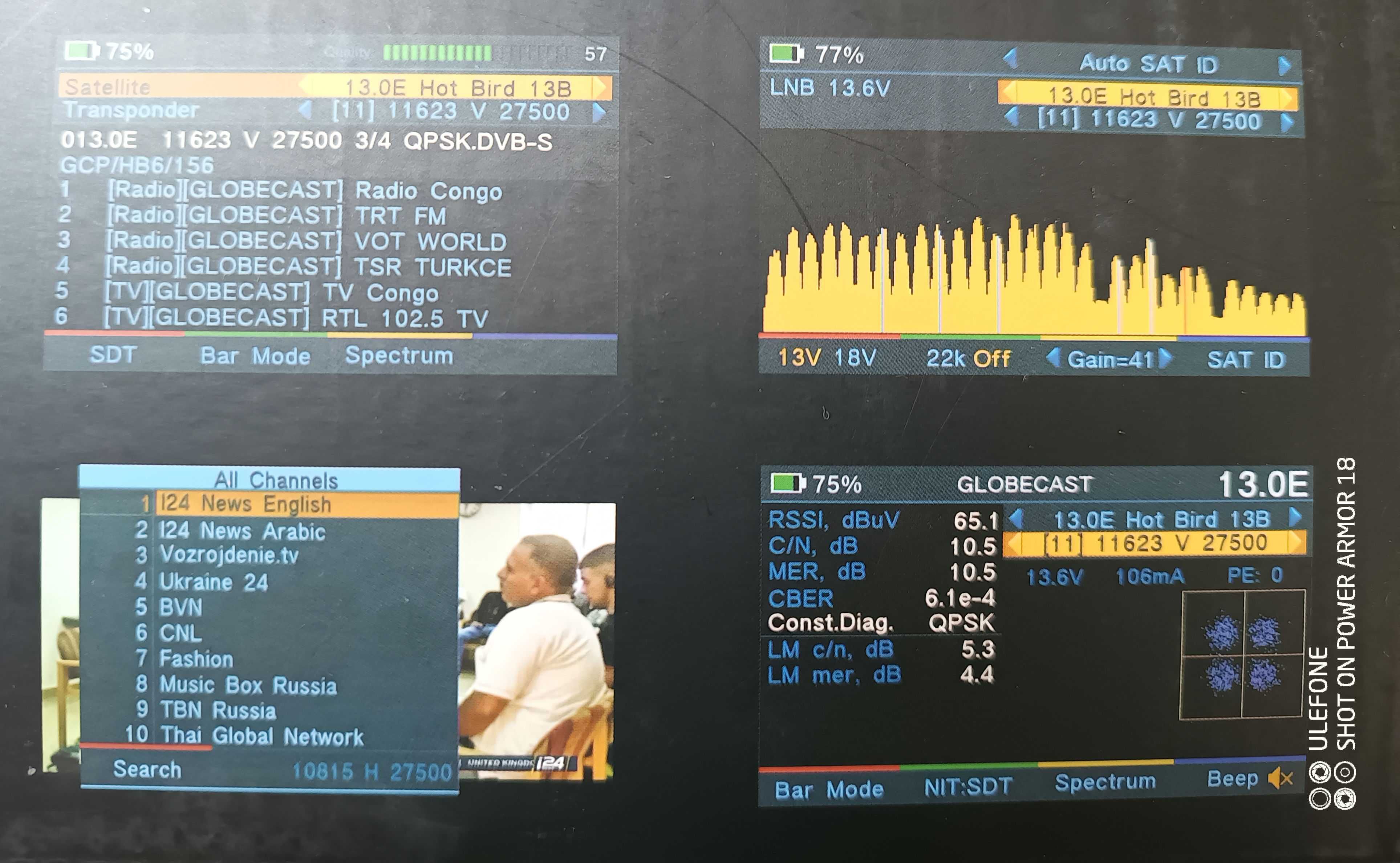 Miernik JioSAt 1000 Combo DVB-S/S2/T/T2