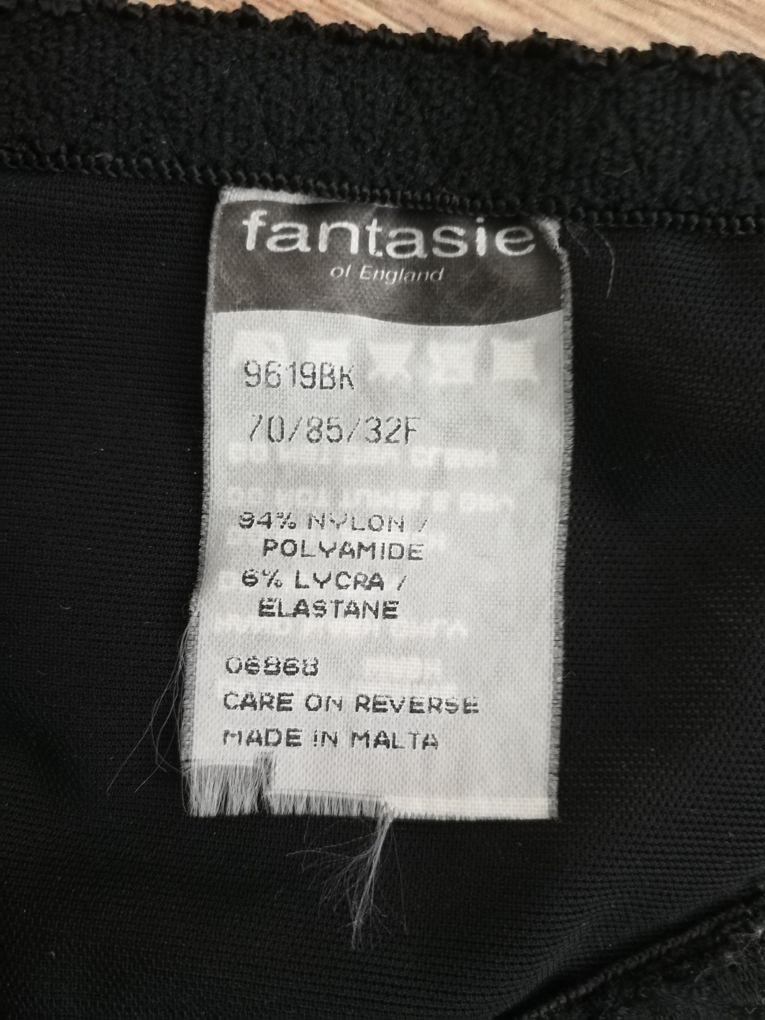 Fantasie 70F bardotka plus ozdobne szelki - ramiączka, biustonosz