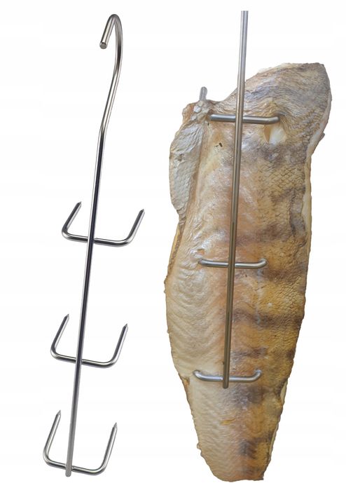 Hak Wędzarniczy Super Smoke do filetów i płatów ryb 3mm Premium 21cm