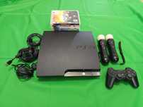 PlayStation 3 slim+gry+PS move